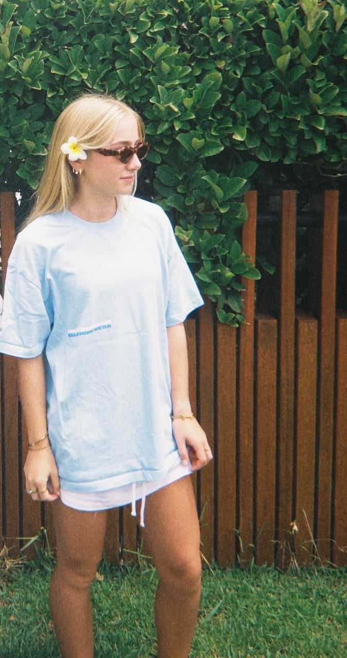 Offshore Sky blue T-shirt – Nalusurfwear