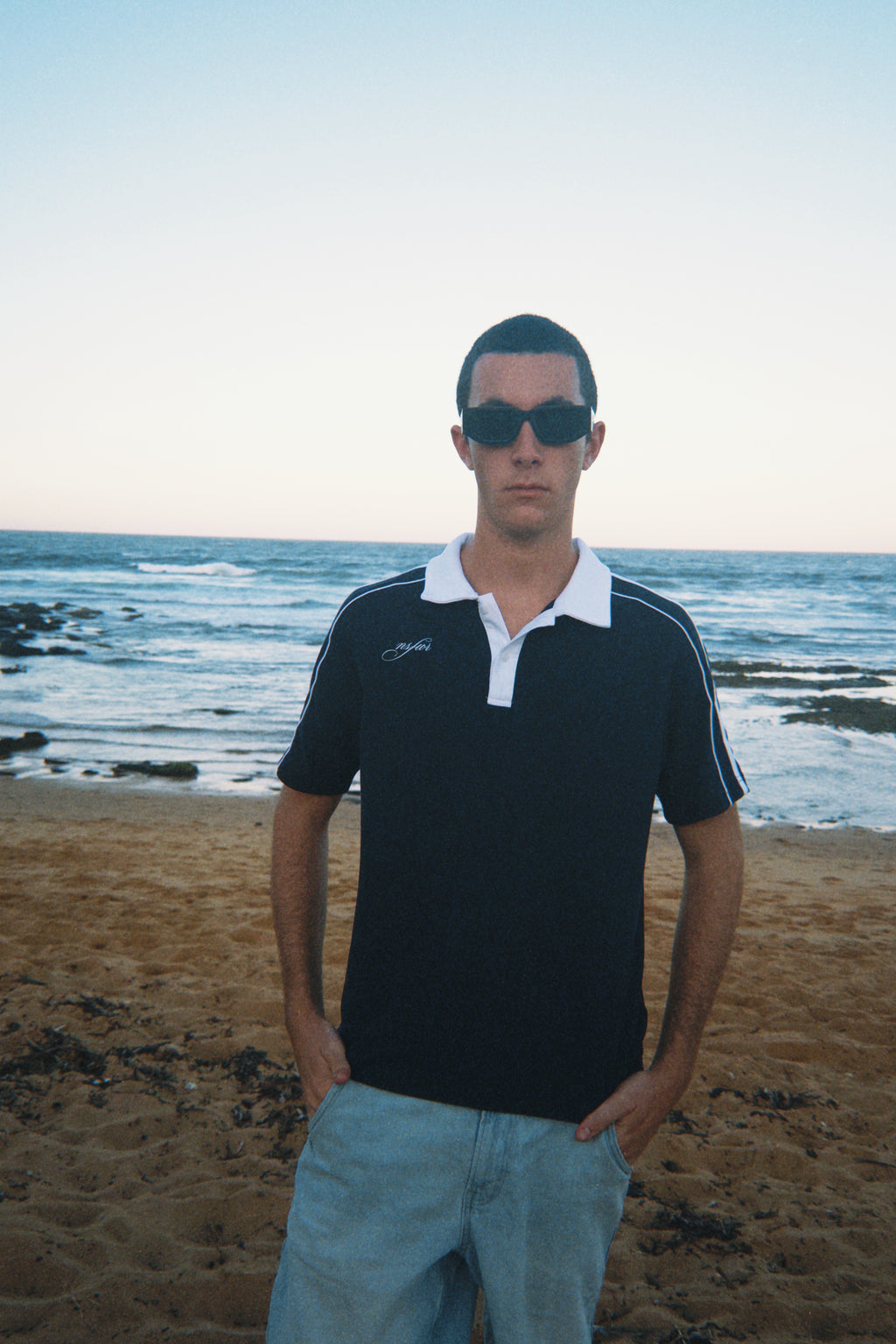 Striped Summer Lines Polo Shirt